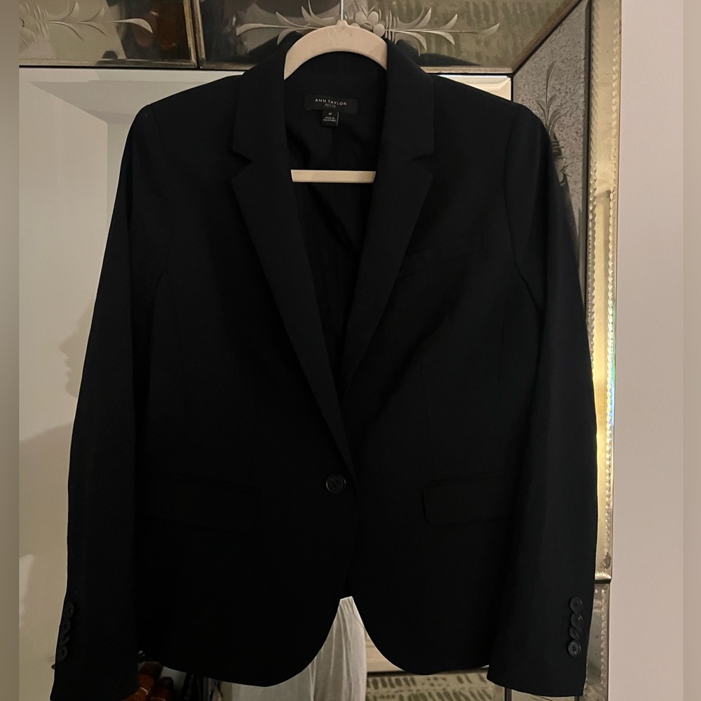 Ann Taylor Navy Suit Jacket